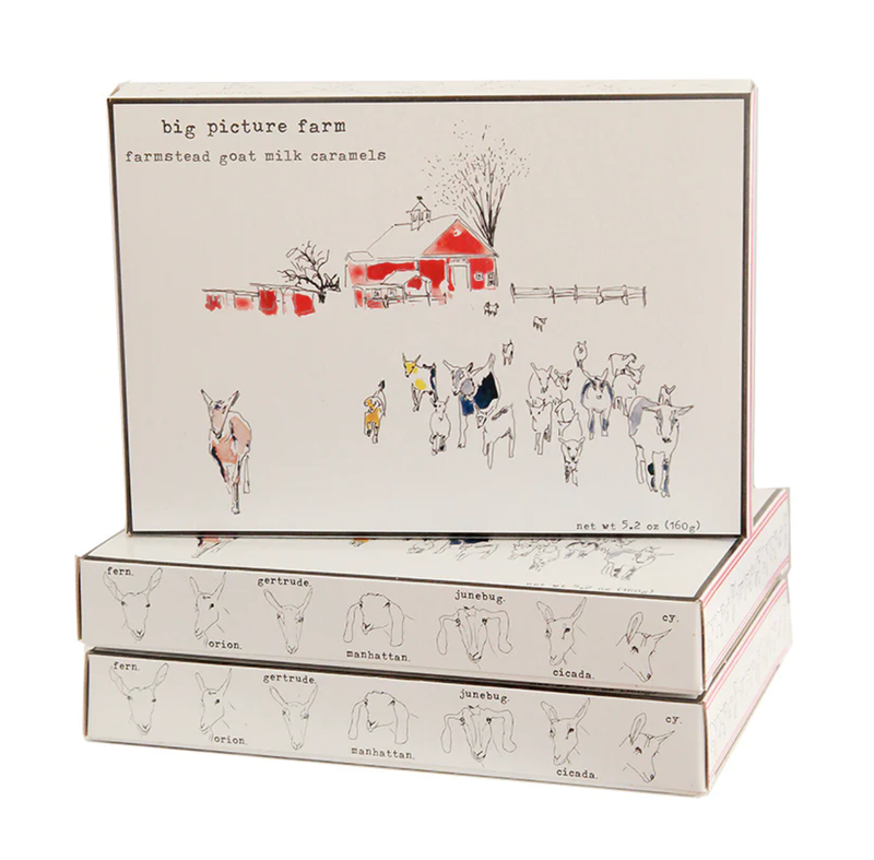 Big Picture Farm - Storyboard Goat Milk Caramel Gift Box: All 8 Flavors