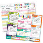 Denise Albright® - Earn & Learn® Kids Money Management Chore Chart | Open Stock: Kickin' Colors