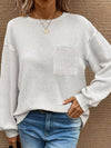 Round Neck Long Sleeve T-Shirt*