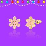 Girl Nation - Snowflake Magic Cutie Stud Earrings