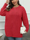 Round Neck Long Sleeve Sweater