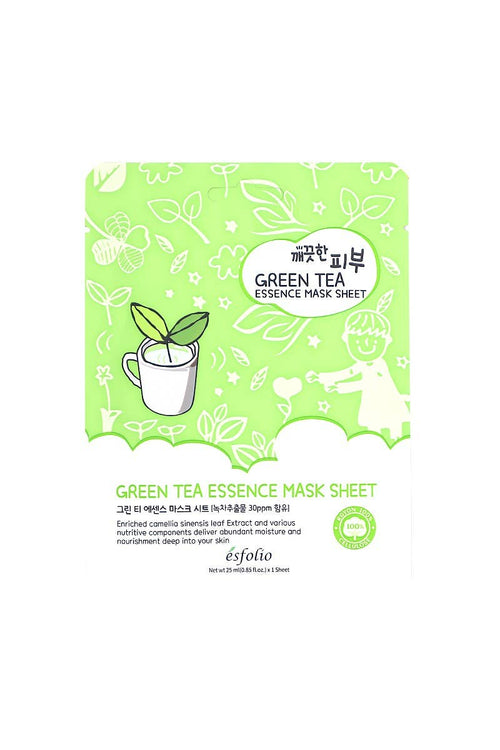 Green Tea Essence Facial Mask Sheet