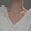 Japanese Orizuru Crane Charm Necklace in 925 Sterling Silver: Rose gold