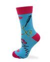 Fabdaz - Do No Harm But Take No Shit Women's Crew Socks