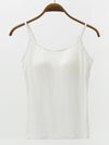 Adjustable Strap Modal Cami with Bra**