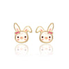 Girl Nation - Bouncy Bunny Cutie Stud Earrings