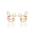 Girl Nation - Bouncy Bunny Cutie Stud Earrings