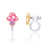 Girl Nation - CLIP ON Cutie Earrings- Mini Mushrooms