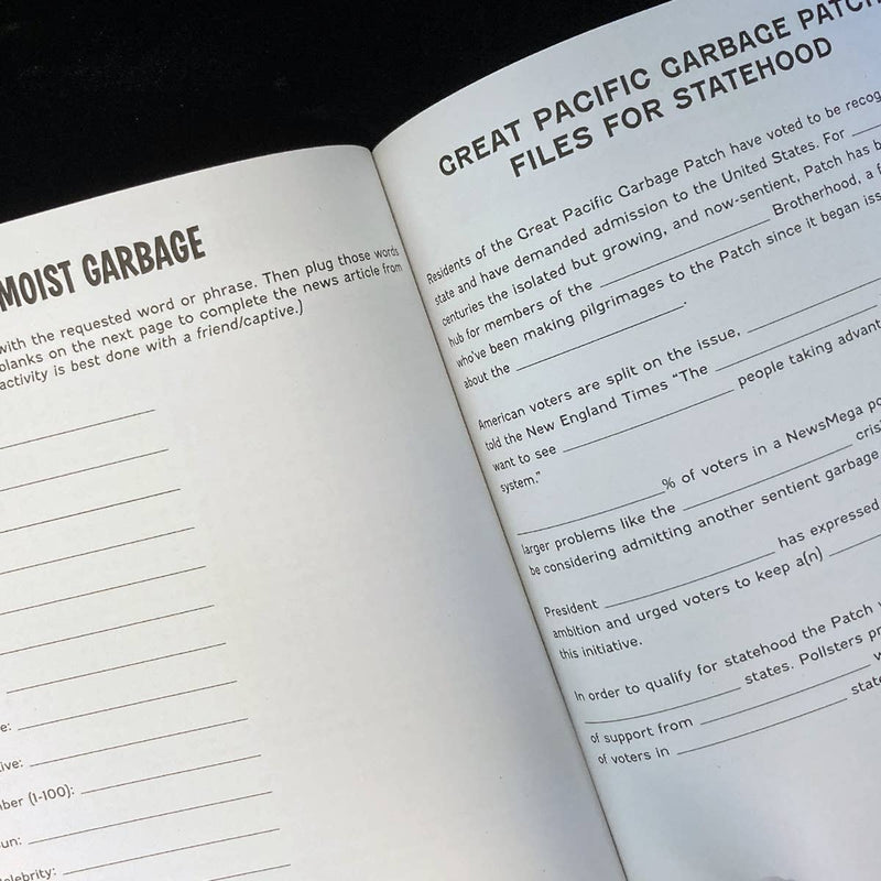 Boredwalk - Adventures in the Abyss Activity Book