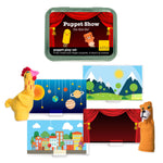 kittd - Puppet Show On-the-Go Kids Pretend Play Set!