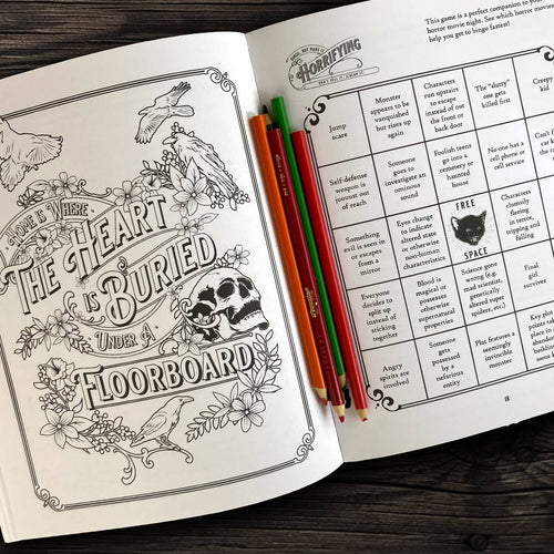 Boredwalk - Bloodthirsty and Bewitched Adult Activity Book