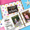 Denise Albright® - Class Keeper® School Days Memory Book | Open Stock: Primary Stripes