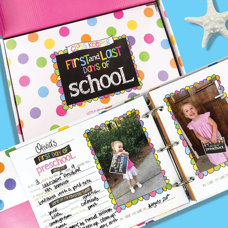 Denise Albright® - Class Keeper® School Days Memory Book | Open Stock: Primary Stripes