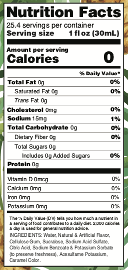 Jordan's Skinny Mixes - Sugar Free Pineapple Syrup