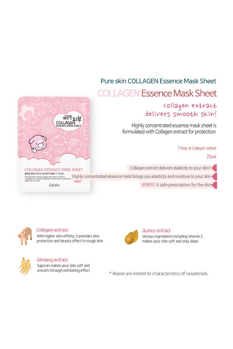 Collagen Essence Facial Mask Sheet