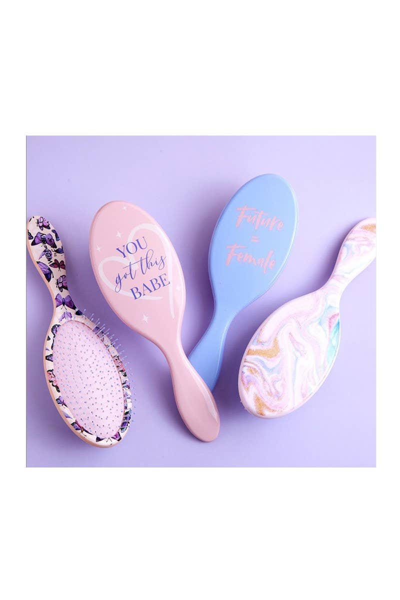 Butterfly Wet-N-Dry Detangling Hair Brush