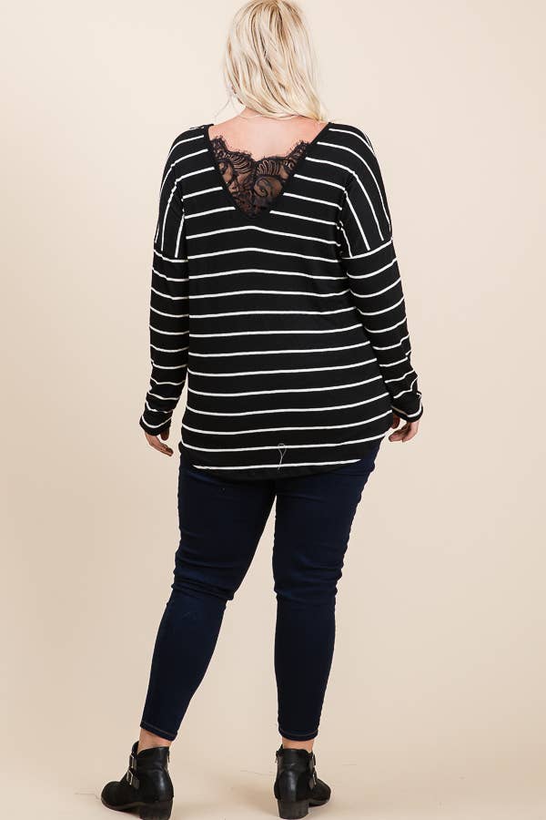 The Moment of the Truth Stripe Top