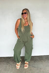 All Set Tank Romper