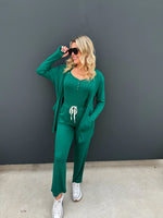 Soft Landing Romper and Cardigan Set in Five Colors