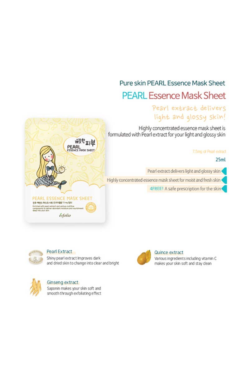 Pearl Essence Facial Mask Sheet