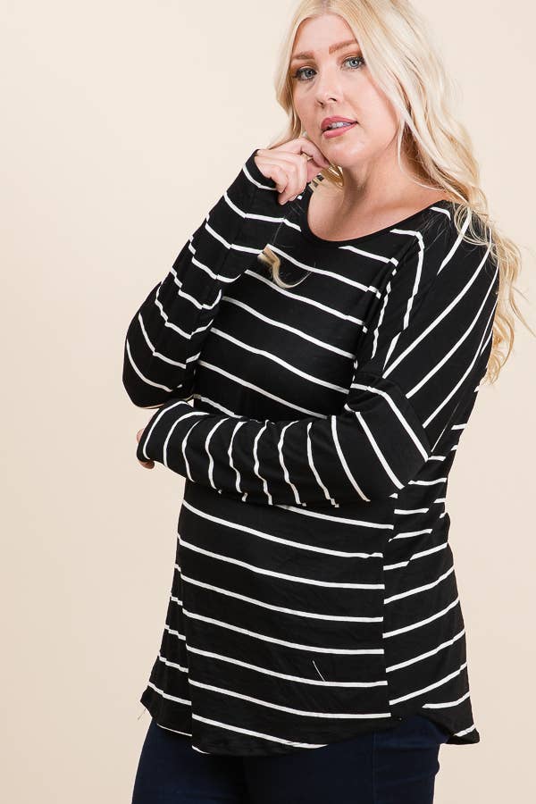 The Moment of the Truth Stripe Top