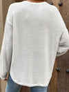 Round Neck Long Sleeve T-Shirt*