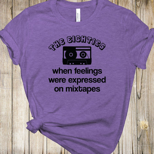 Graphic Tee - 80S & Mix Tapes