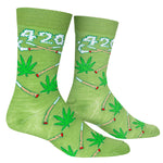 Puff Puff Pass - Men's Crew Folded Socks