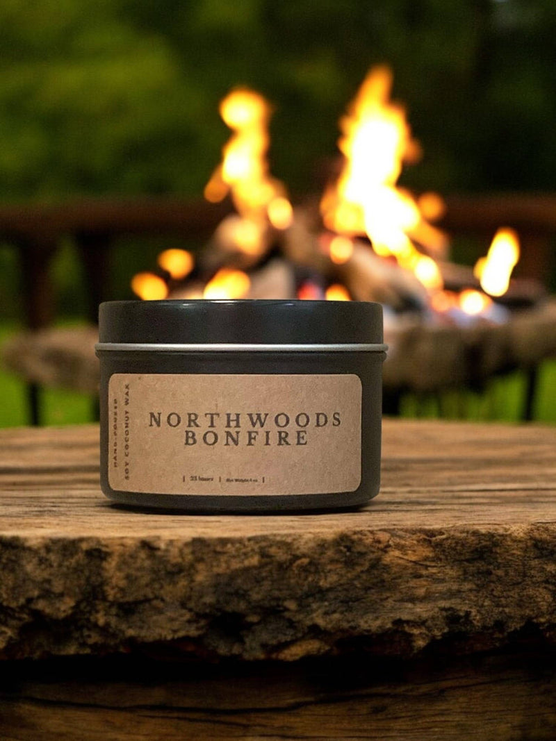 Wisconsin Candle Company - Northwoods Bonfire: 8 oz Jar