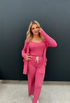 Soft Landing Romper and Cardigan Set in Five Colors