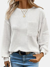 Round Neck Long Sleeve T-Shirt*