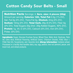 Candy Club - Cotton Candy Sour Belts