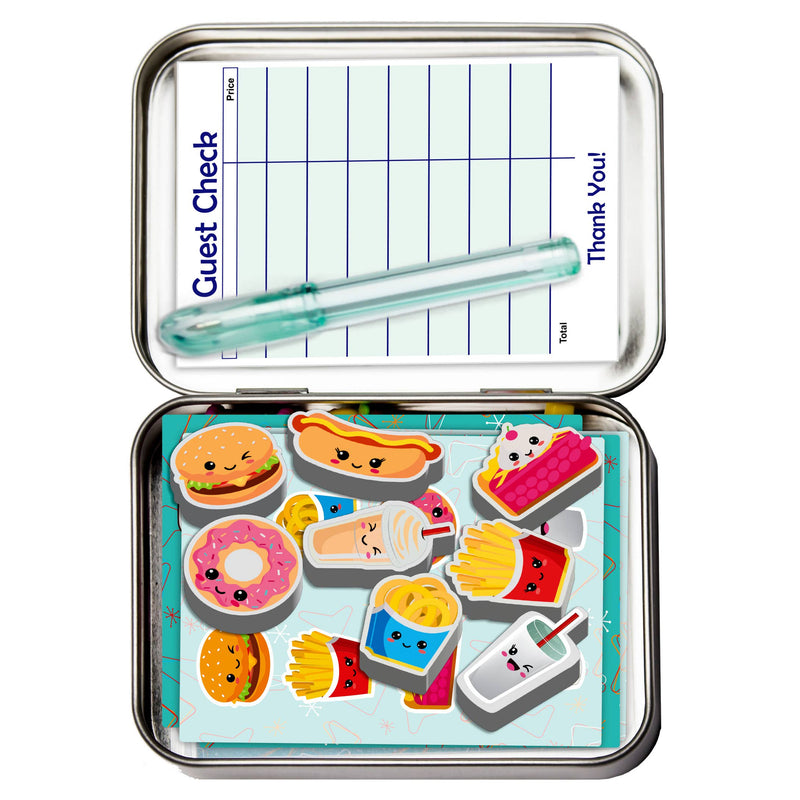kittd - Diner On-the-Go Summer Travel Game Gift Kids Toy Gift