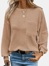 Round Neck Long Sleeve T-Shirt*