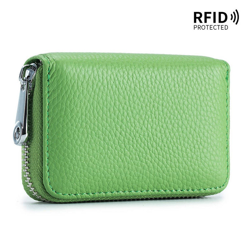 RFID Wallet - Peacock Blue