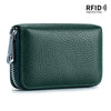 RFID Wallet - Peacock Blue