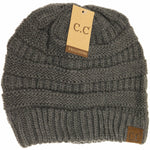 C.C Beanie - Classic CC Beanie: Dark Grey