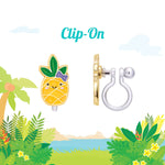 Girl Nation - CLIP ON Cutie Earrings- Lookin' Pine