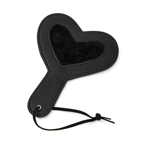 Closame - Heart Shaped Leather Flirting Adult Toy