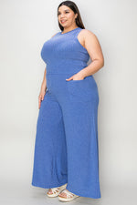 Ribbed Tank and Wide Leg Pants Set*