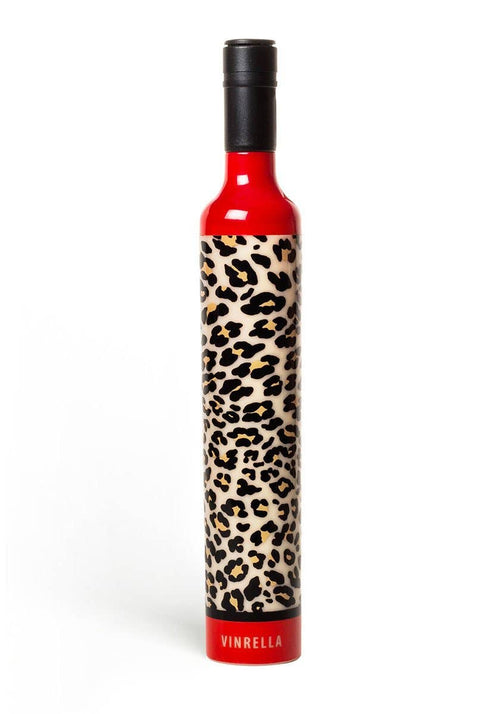 Vinrella - Leopard Print Bottle Umbrella