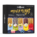 Pop 'N Dulge - Movie Night Gift Basket Popcorn Gift Set