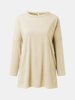 Round Neck Long Sleeve T-Shirt