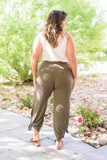 First Class Pants In Olive Womens