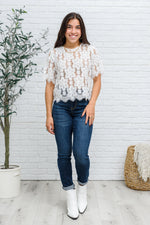 Lace Of My Heart Top Womens