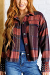 Already There Plaid Shacket