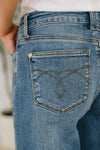Bella High Waist Soft Barrel Stitch Thru Pocket