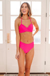 Beside The Bay Pink Swimsuit Bottoms Womens