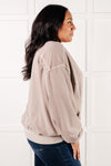 Beyond the Basics Pullover in Ash Mocha