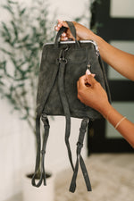 Bridget Backpack in Charcoal